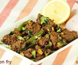 Andhra Mutton Fry Curry